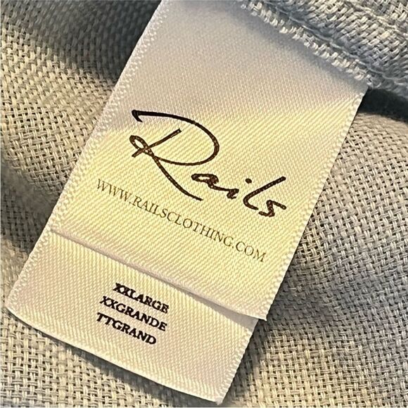 Rails NWT Wyatt Button Down Shirt in Oxford Size XXL - Picture 10 of 12